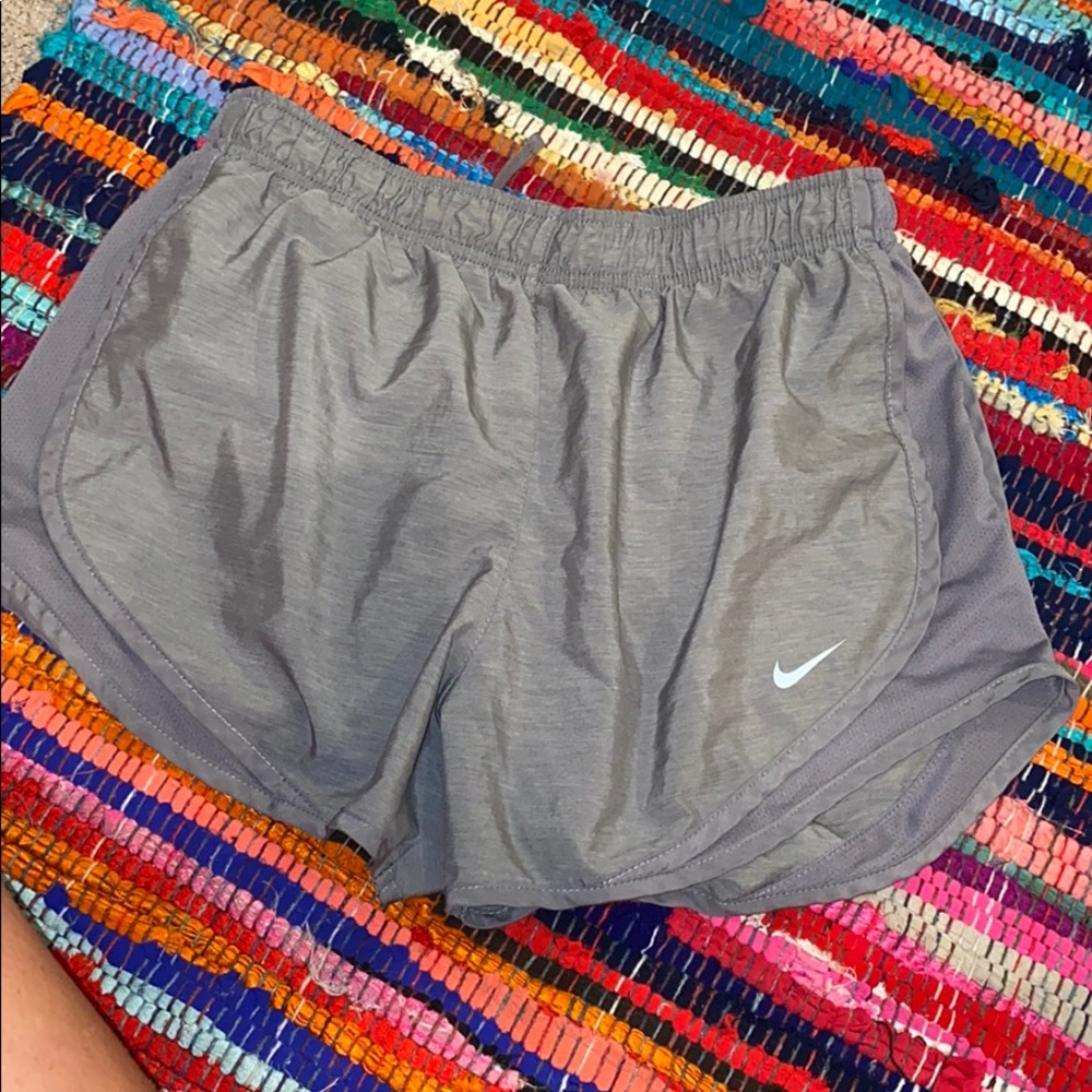 Grey nike shorts